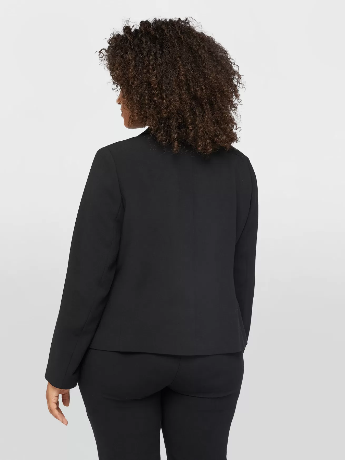 Clearance Fiorella Rubino Blazer Con Dettagli Zip Nero