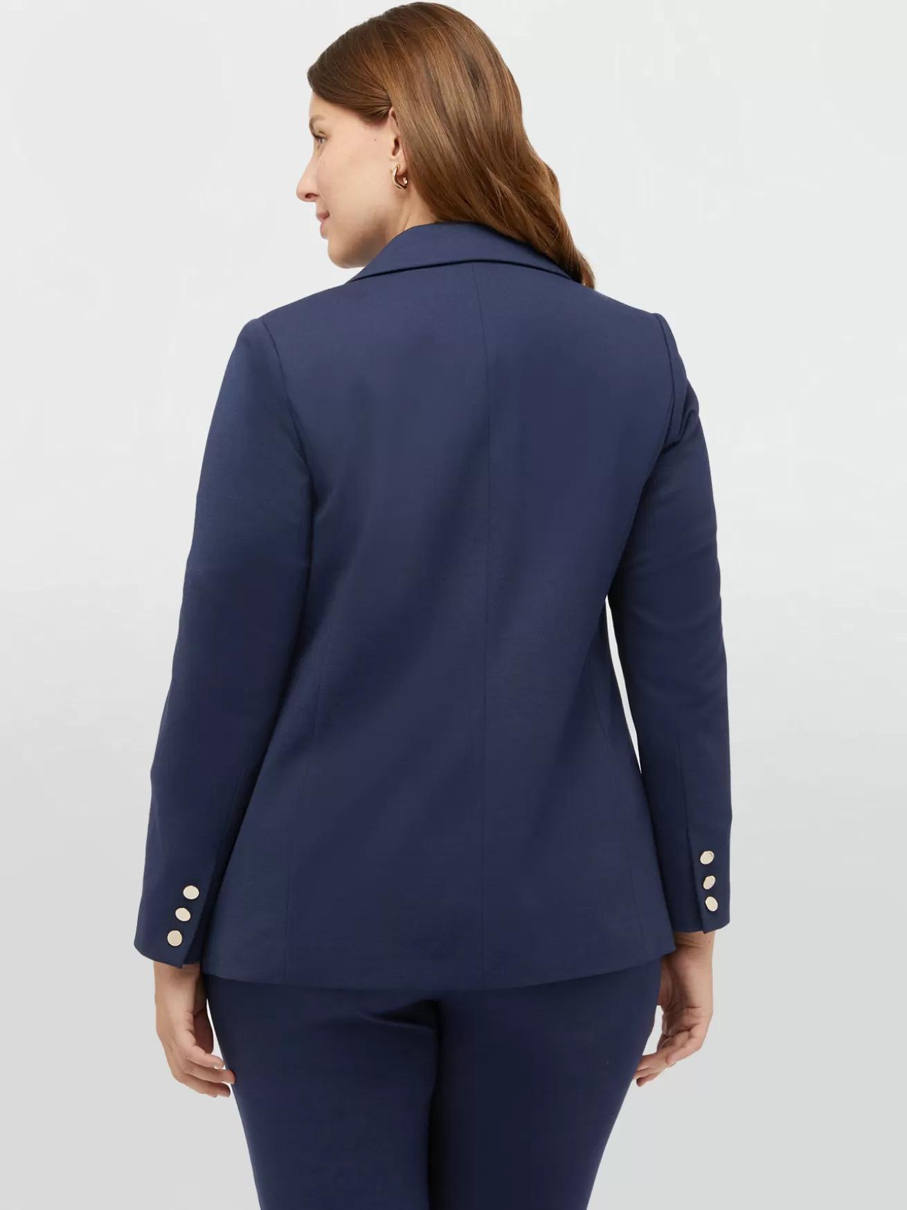 Best Fiorella Rubino Blazer Con Spilla In Viscosa LENZING™ ECOVERO™ Blu