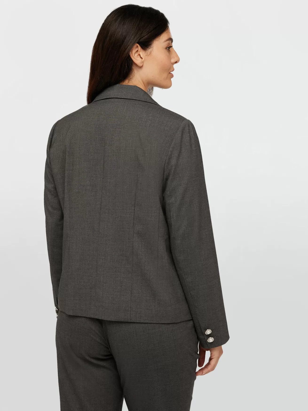 Cheap Fiorella Rubino Blazer Mélange Grigio