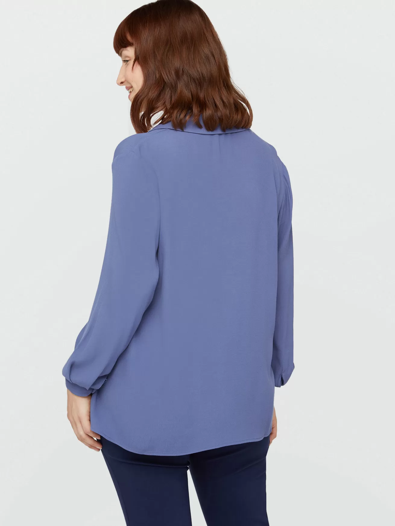 Best Sale Fiorella Rubino Camicia In Viscosa LENZING™ ECOVERO™ Blu