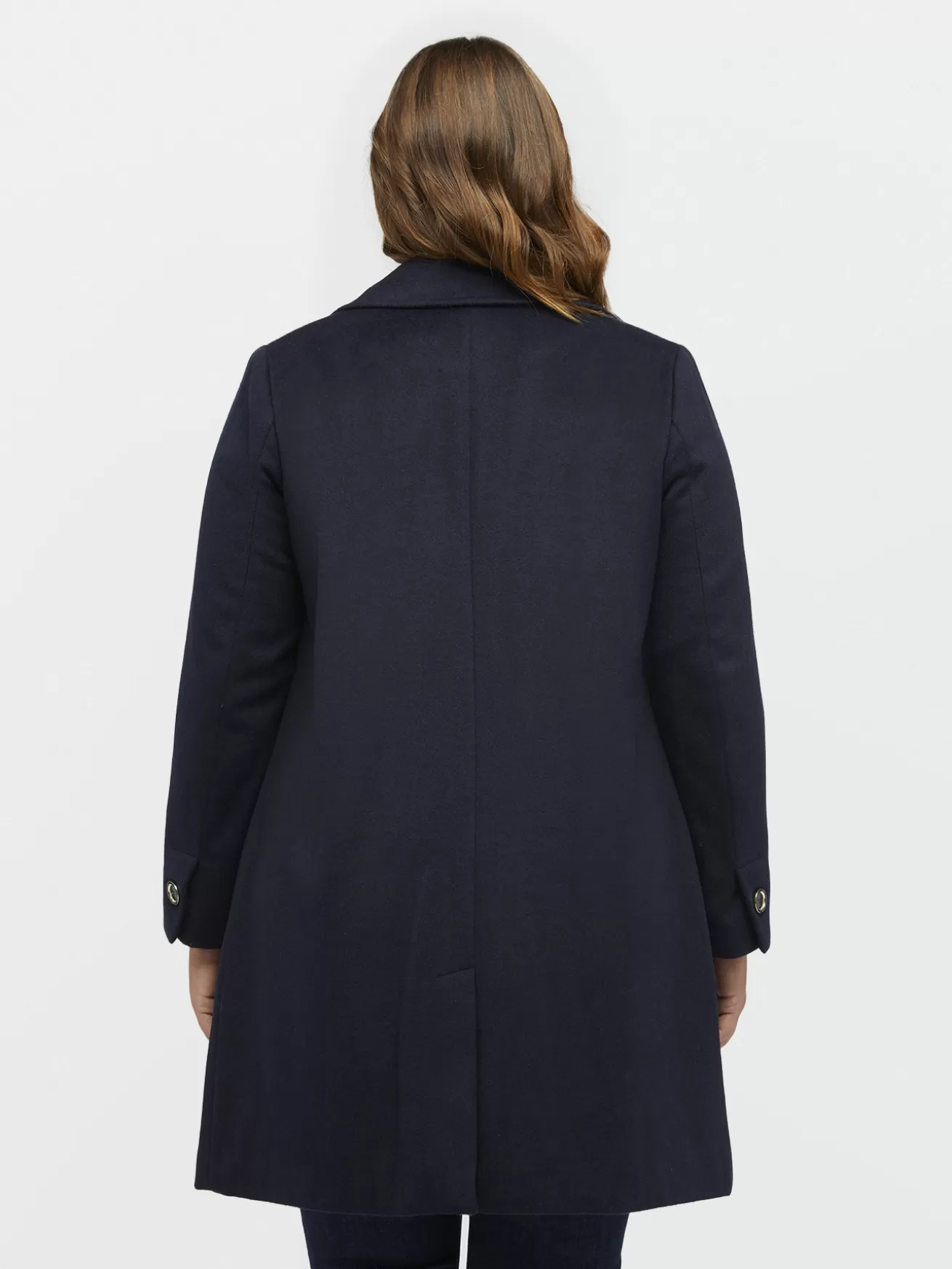 Best Sale Fiorella Rubino Cappotto In Panno Blu