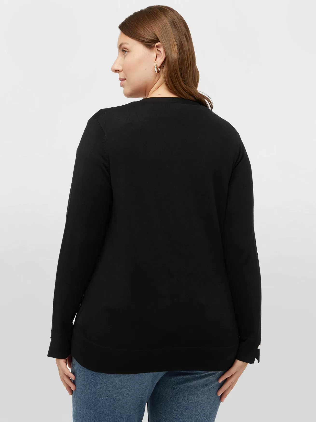 Cheap Fiorella Rubino Cardigan Con Bottoni In Viscosa LENZING™ ECOVERO™ Nero