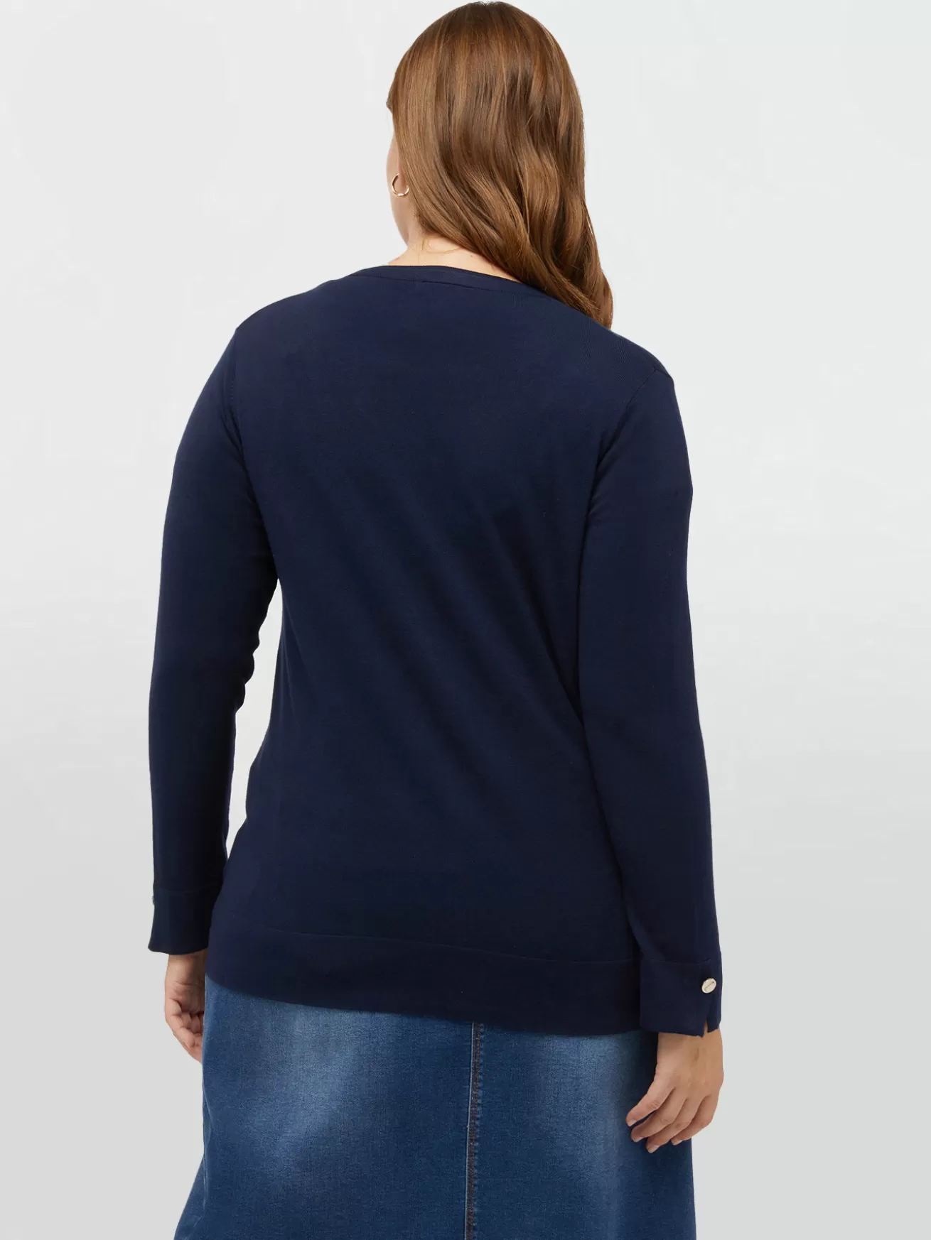 Cheap Fiorella Rubino Cardigan Con Bottoni In Viscosa LENZING™ ECOVERO™ Blu