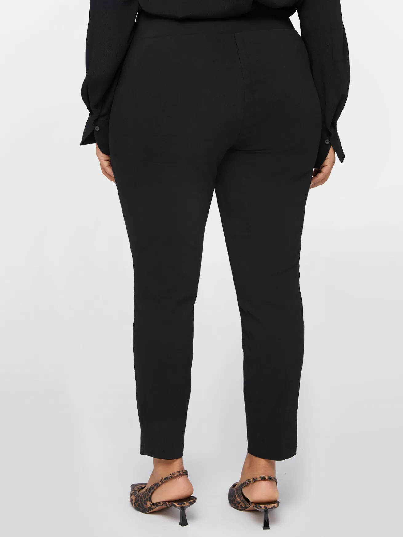 Best Sale Fiorella Rubino Jeggings In Viscosa LENZING™ ECOVERO™ Super Stretch Nero