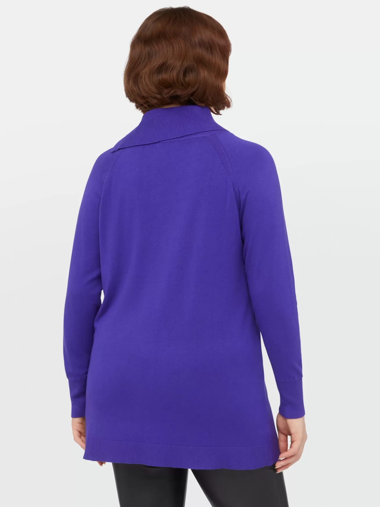 Cheap Fiorella Rubino Maglia Con Bottoni In Viscosa LENZING™ ECOVERO™ Viola