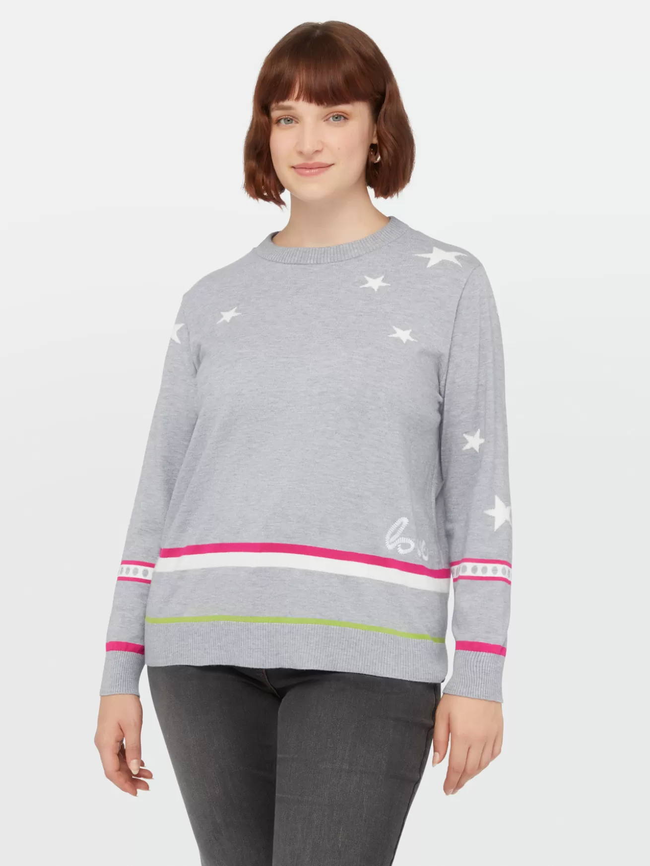 Cheap Fiorella Rubino Maglia In Stile Pop Grigio