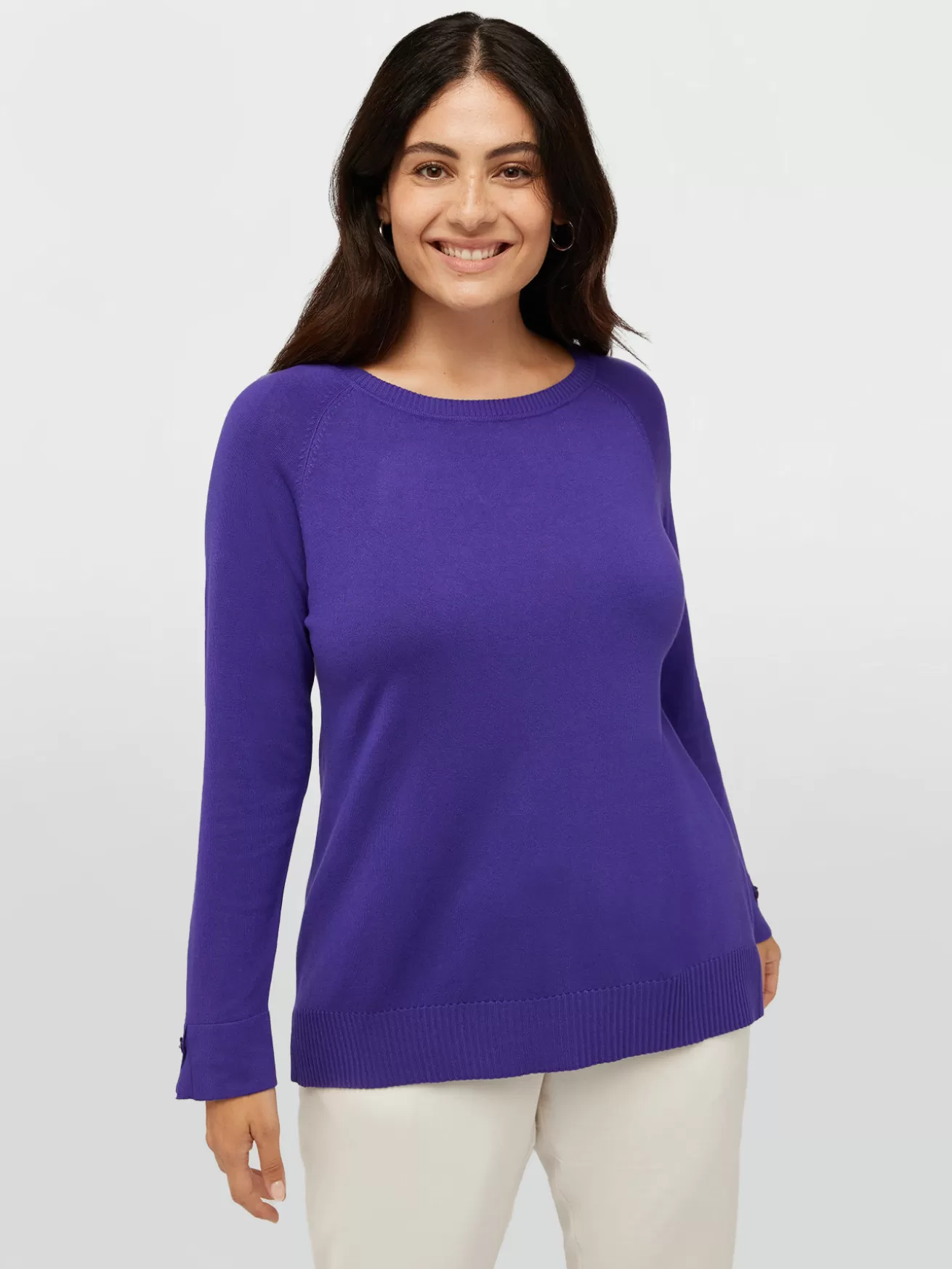 Best Sale Fiorella Rubino Maglia In Viscosa LENZING™ ECOVERO™ Viola