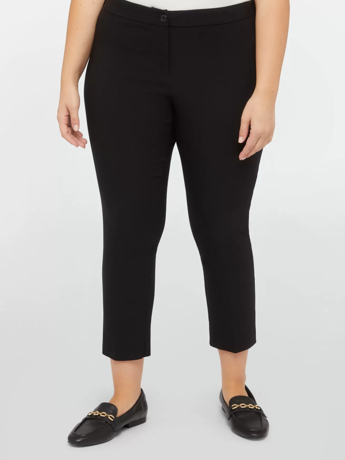 Discount Fiorella Rubino Pantaloni Capri Nero