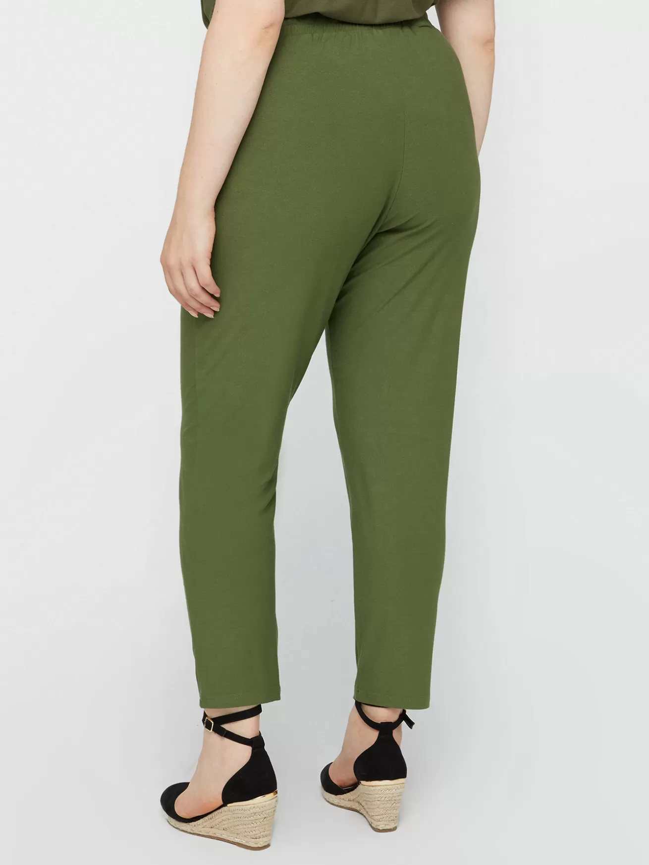 New Fiorella Rubino Pantaloni Joggers Verde