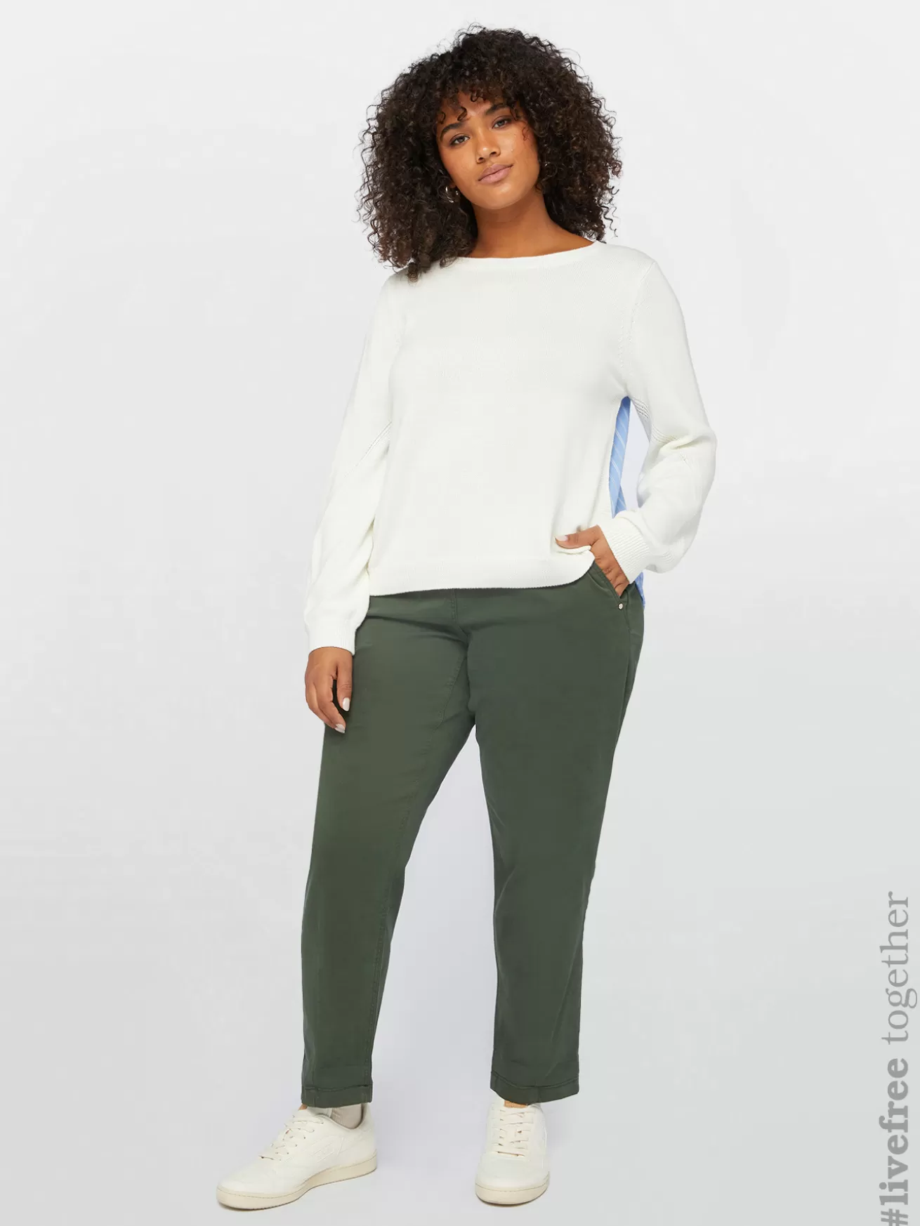 Online Fiorella Rubino Pantaloni Modello Balloon Verde militare