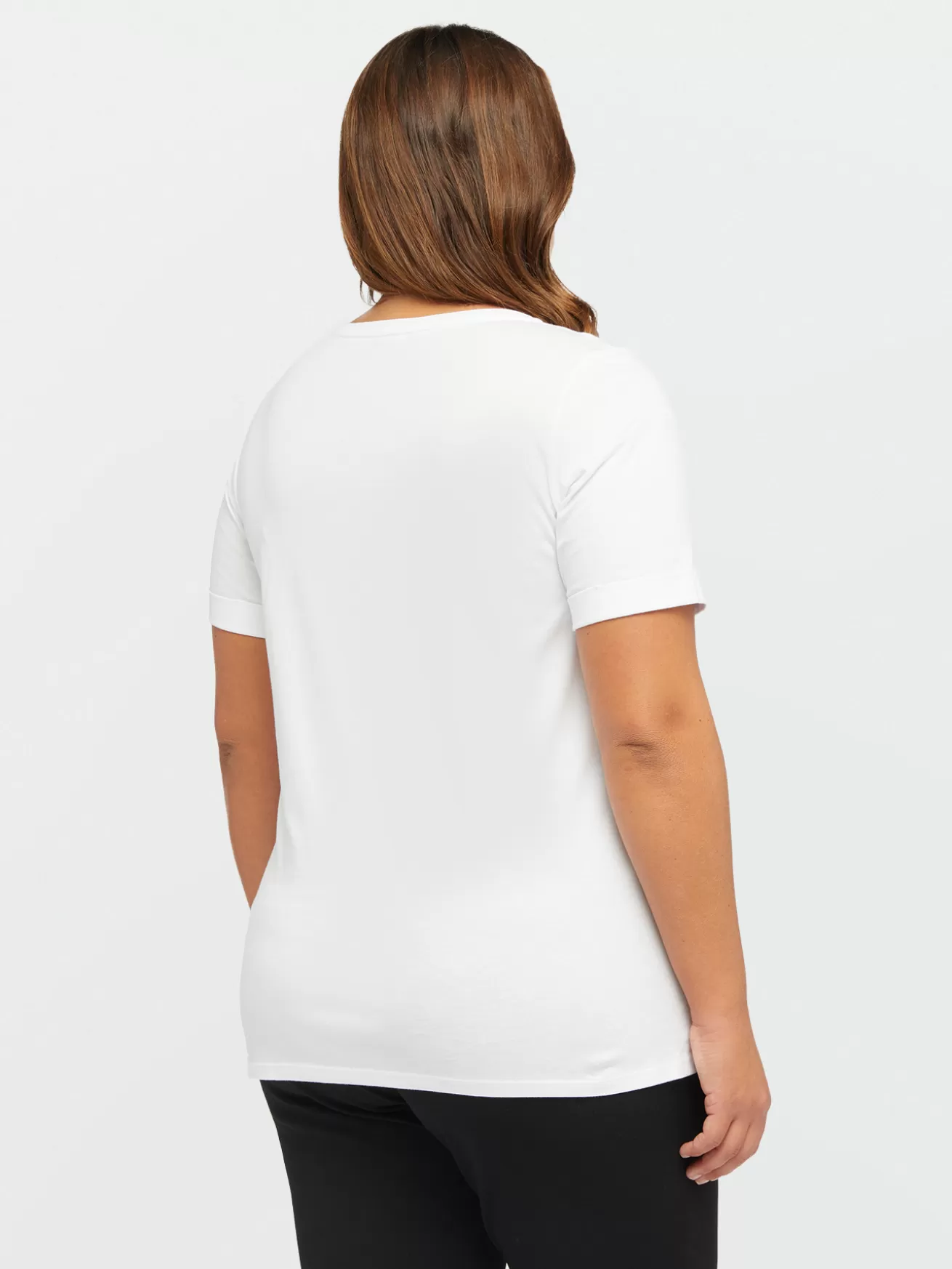 Fashion Fiorella Rubino T-shirt Con Pizzo Bianco