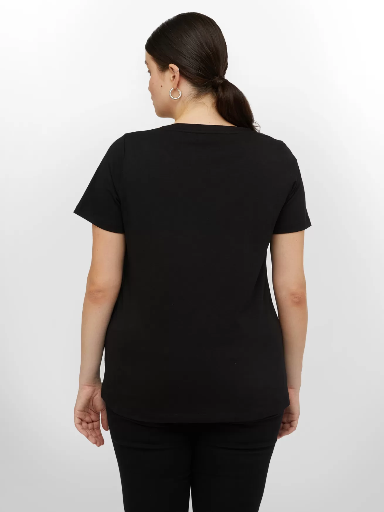 Store Fiorella Rubino T-shirt Stampata Nero